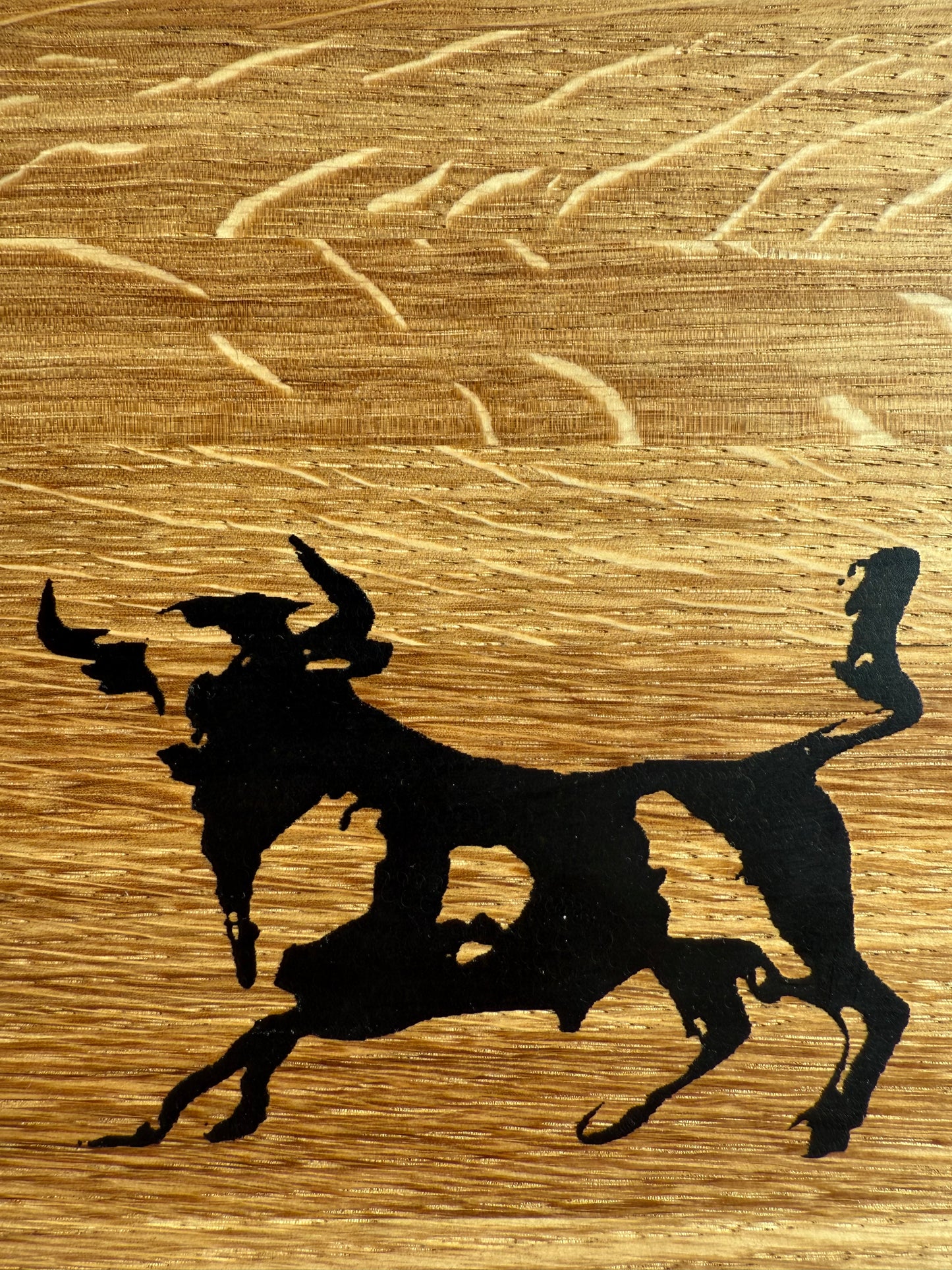 Foto auf Holz - Individualisierung durch Laser Technik mit Epioxydharz-Inlay
