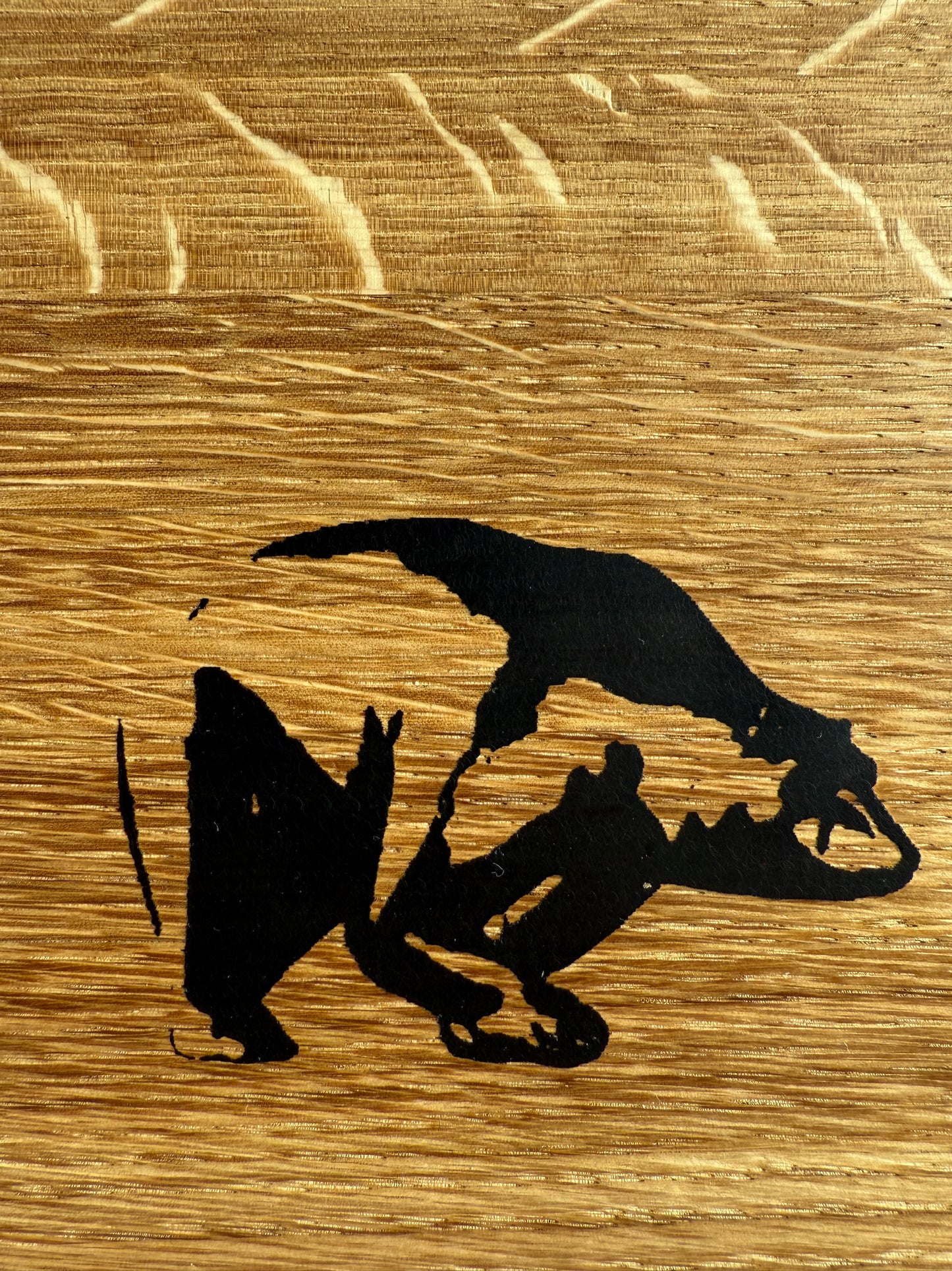 Foto auf Holz - Individualisierung durch Laser Technik mit Epioxydharz-Inlay