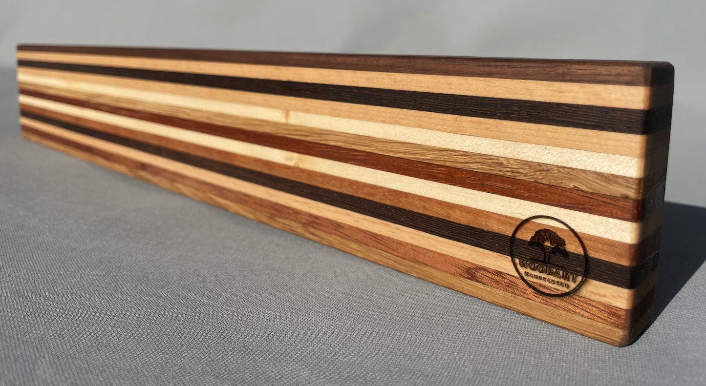 Schlüsselhalter "ThinStripes" in Wenge+Merbau+Sipo+Eiche+Ahorn+Kirsche+Buche