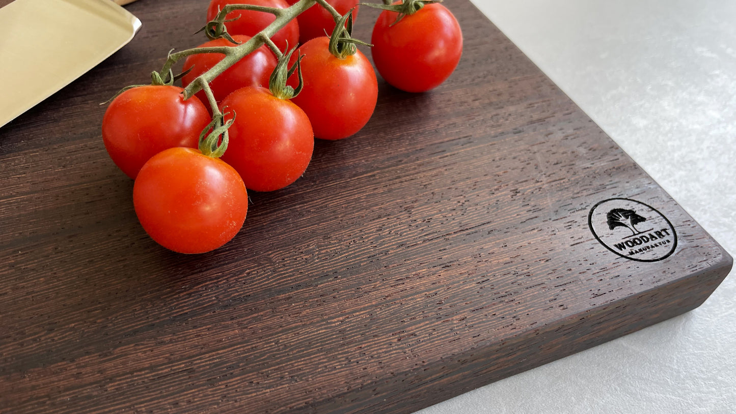 Schneidebrett Längsfaser in Wenge "DarkSide"