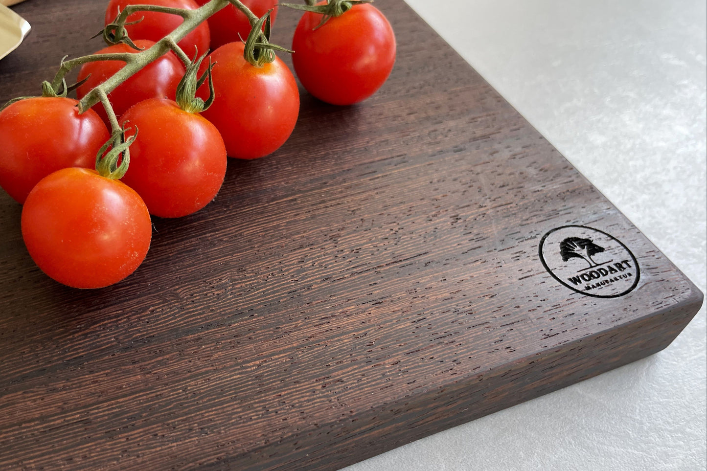 Schneidebrett aus Wenge "DarkSide" – edle Maserung & leichtes Handling - 40x30x2 cm